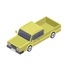 Isometric Pickup Truck