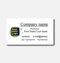 Classical Personal Business Card Template