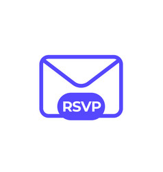 Rsvp Icon Please Respond Letter