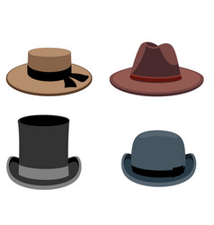 A Set Men S Hats Collection Men S