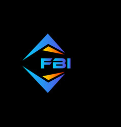 Fbi Abstract Technology Logo Design On White