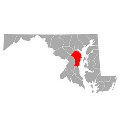 Map Anne Arundel In Maryland