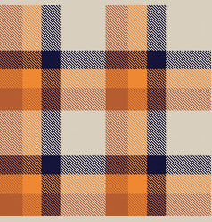 Orange Ombre Plaid Textured Seamless Pattern