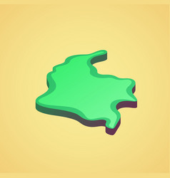 Colombia - Stylized 3d Map