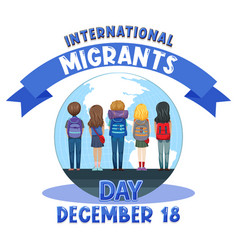 International Migrants Day Banner Design