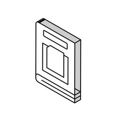 Nonfiction Genre Isometric Icon