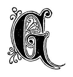 wallpapers Decorative Illuminated Letters K vectorstock