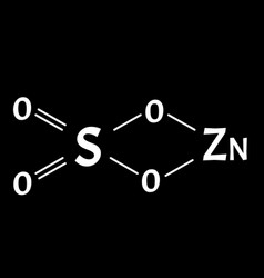 Zinc Sulfate Is A Molecular Chemical Formula