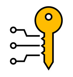 Security Technology Key Icon Or Lock Icon