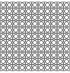 Black White Luxury Circles Pattern Background