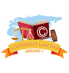 Copyright Law Day Banner Design