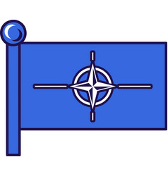 North Atlantic Treaty Organization Flag