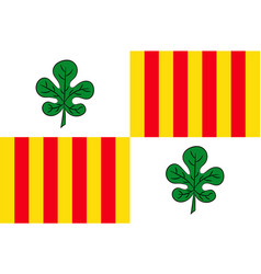 Flag Of Figueres Of Spain