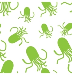 Octopus Pattern White And Green