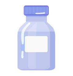 Medicine Liquid Icon Cartoon Flu Sick