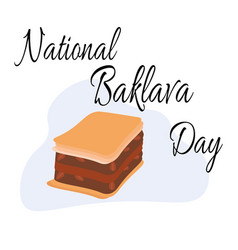 National Baklava Day Idea For Poster Banner