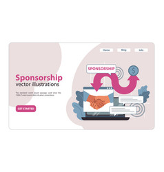 Online Sponsorship Agreement Flat