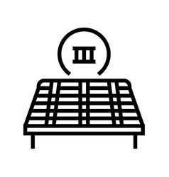 Third Stage Roof Replacement Line Icon