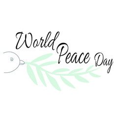 World Peace Day Idea For Poster Banner Flyer