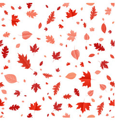 Autumn Seamless Pattern Autumn Leaves For Modern