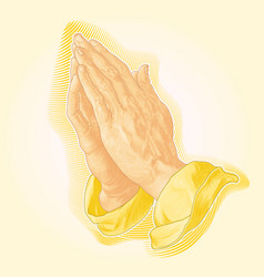 A Shepherds Hands Praying