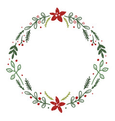 Leafy Christmas Wreath