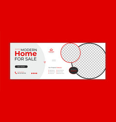 Modern Home Facebook Cover Banner