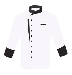 Chef Coat On A White Background