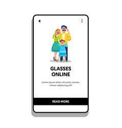 Glasses Online Internet Store For Family