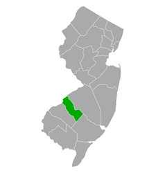 Map Camden In New Jersey