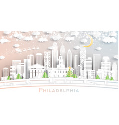 Philadelphia Pennsylvania Usa City Skyline