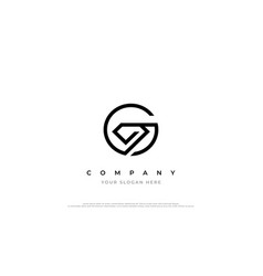 Simple Letter G Diamond Logo Design