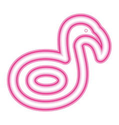 Neon Flamingo Design