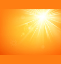 Summer Template Hot Sun Rays Burst