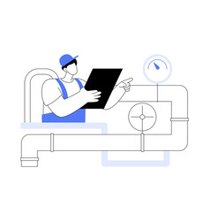 Petroleum Engineering Isolated Cartoon