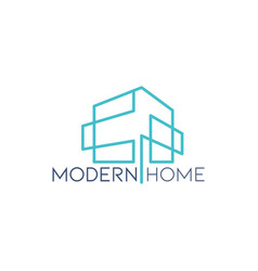 Modern House Minimal Of Building Logo Icon