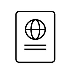 Simple Passport Icon