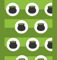 Witch Pots Pattern Idea For Halloween Card