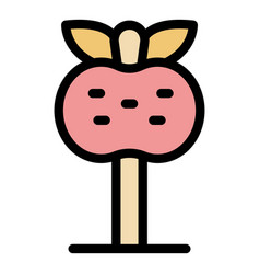 Fruit Candy Icon Flat