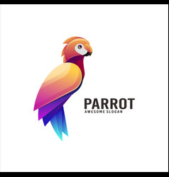 Parrot Colorful Gradient Logo