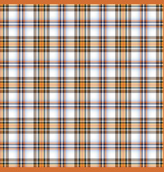 Orange Ombre Plaid Textured Seamless Pattern