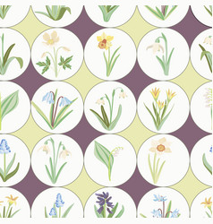 Seamless Pattern With Flowers