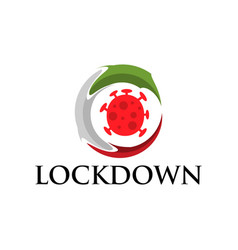 Italy Lockdown Coronavirus Lockdown Symbol