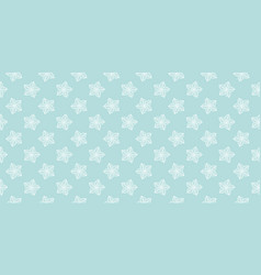 Pale Blue Seamless Pattern With Small Flowers