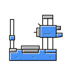 Boring Machine Color Icon