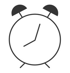 Line Style Alam Clock Icon