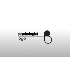 Psychologist Logo Modern Simple Flat For Website