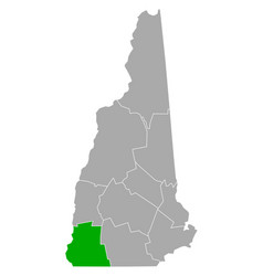 Map Cheshire In New Hampshire