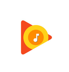 Google Play Music Logo Symbol Design Mobile App