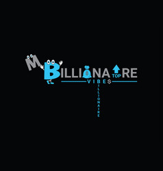 Billionaire Logo Or Icon Design Image